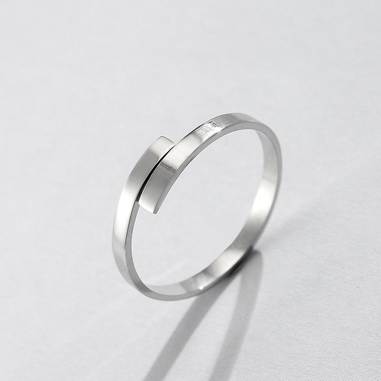Personalized Adjustable Engraved Name Ring