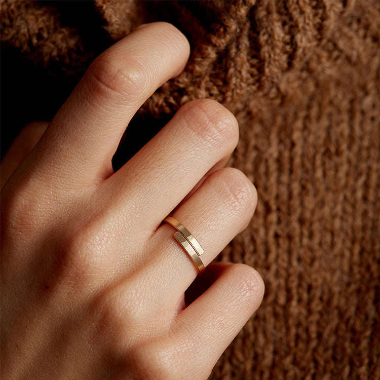 Personalized Adjustable Engraved Name Ring