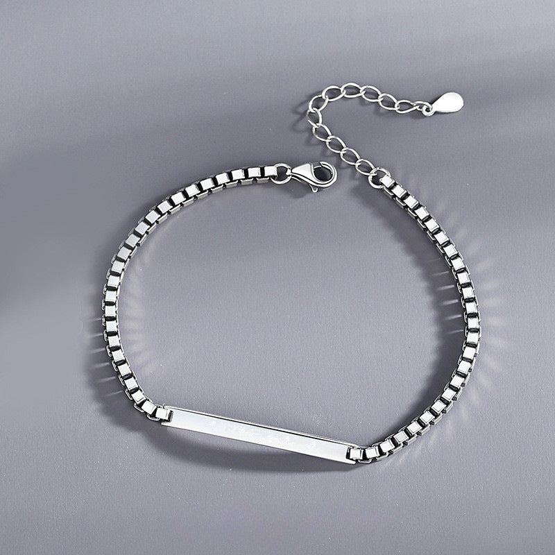 Custom Message Couples Bracelet