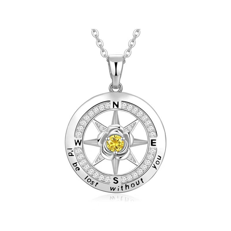 Custom Compass Necklace
