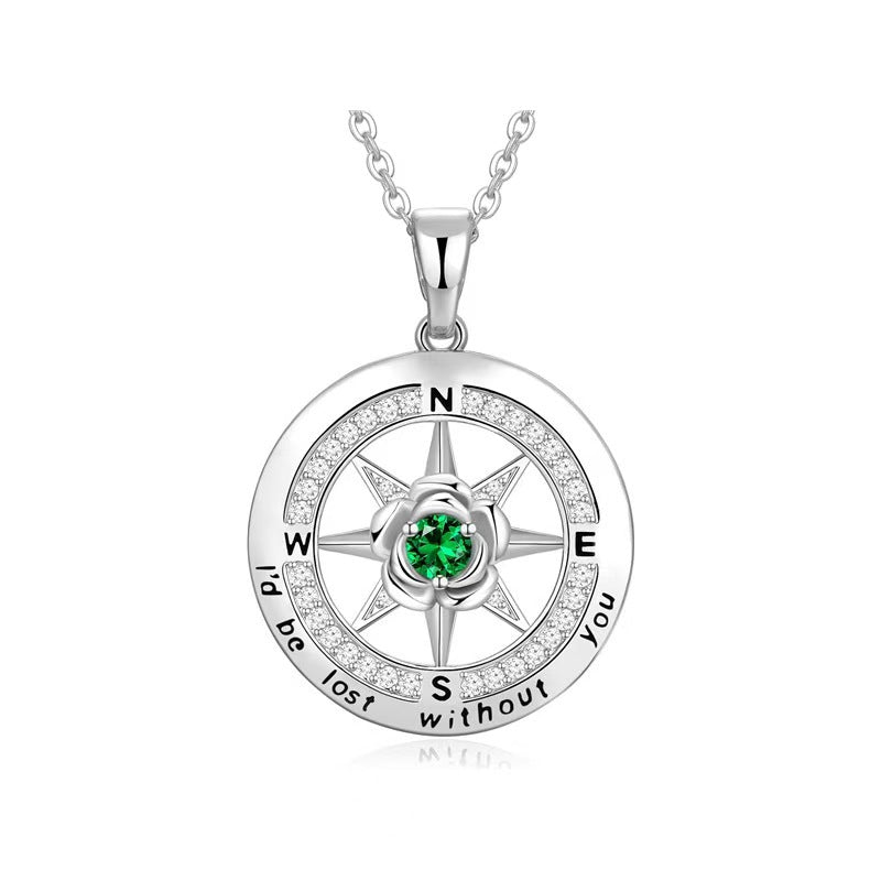 Custom Compass Necklace