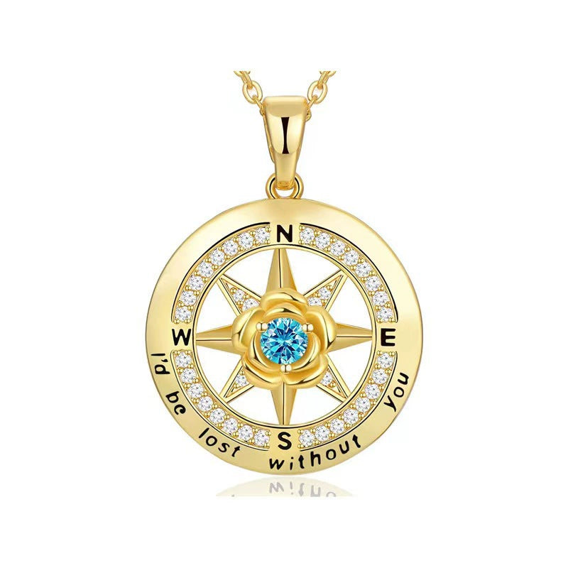 Custom Compass Necklace