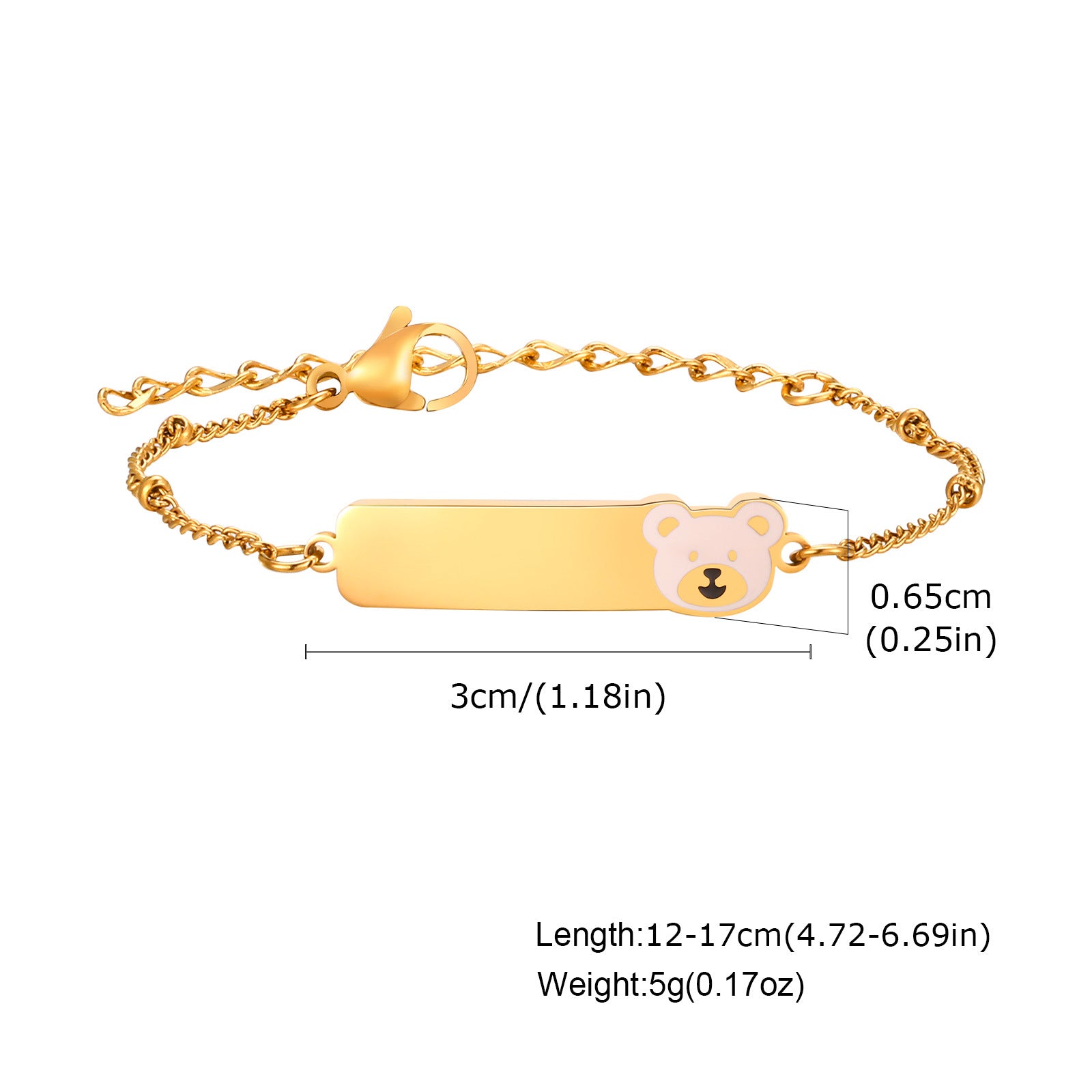 Custom Name Boys Bracelet