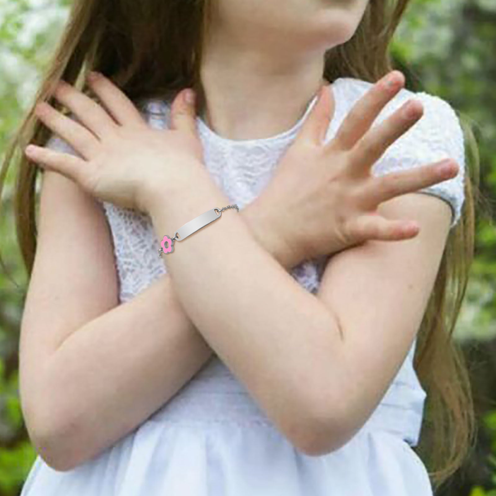 Custom Name Kids Girls Bracelet