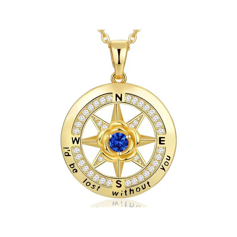 Custom Compass Necklace