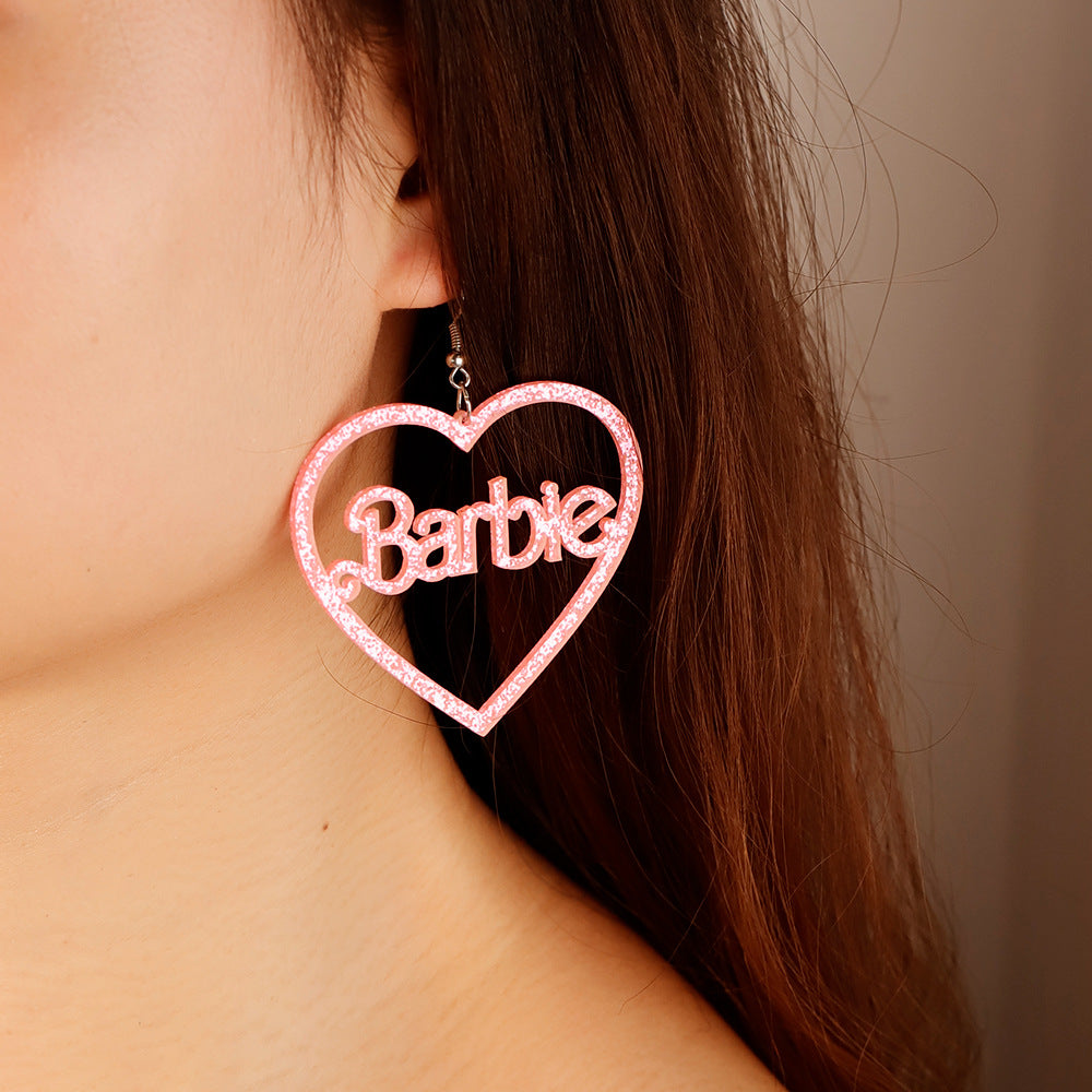 Barbie Heart Earring