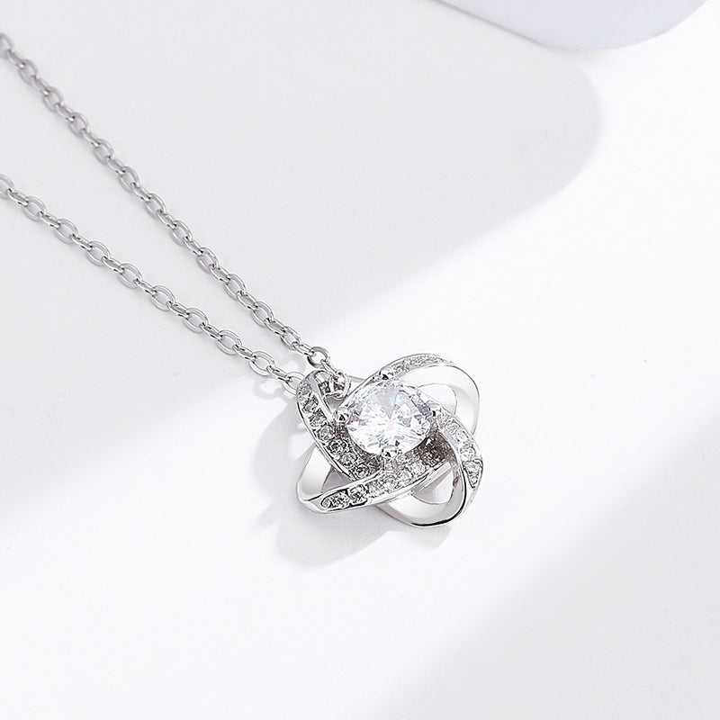 S925 Sterling Silver 4 Leaf Clover Necklace