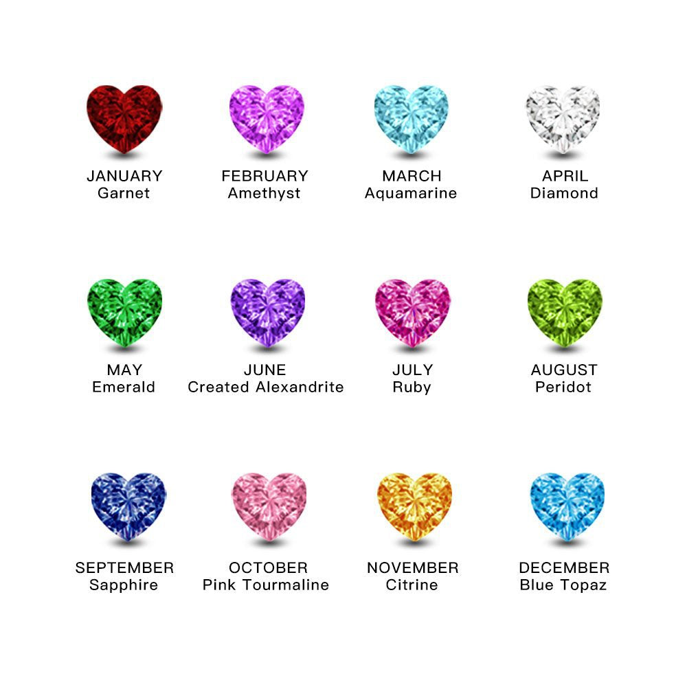 Custom Name / Message Birthstone Ring