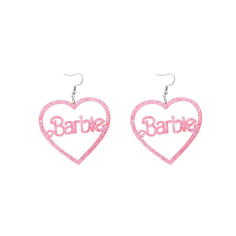Barbie Heart Earring