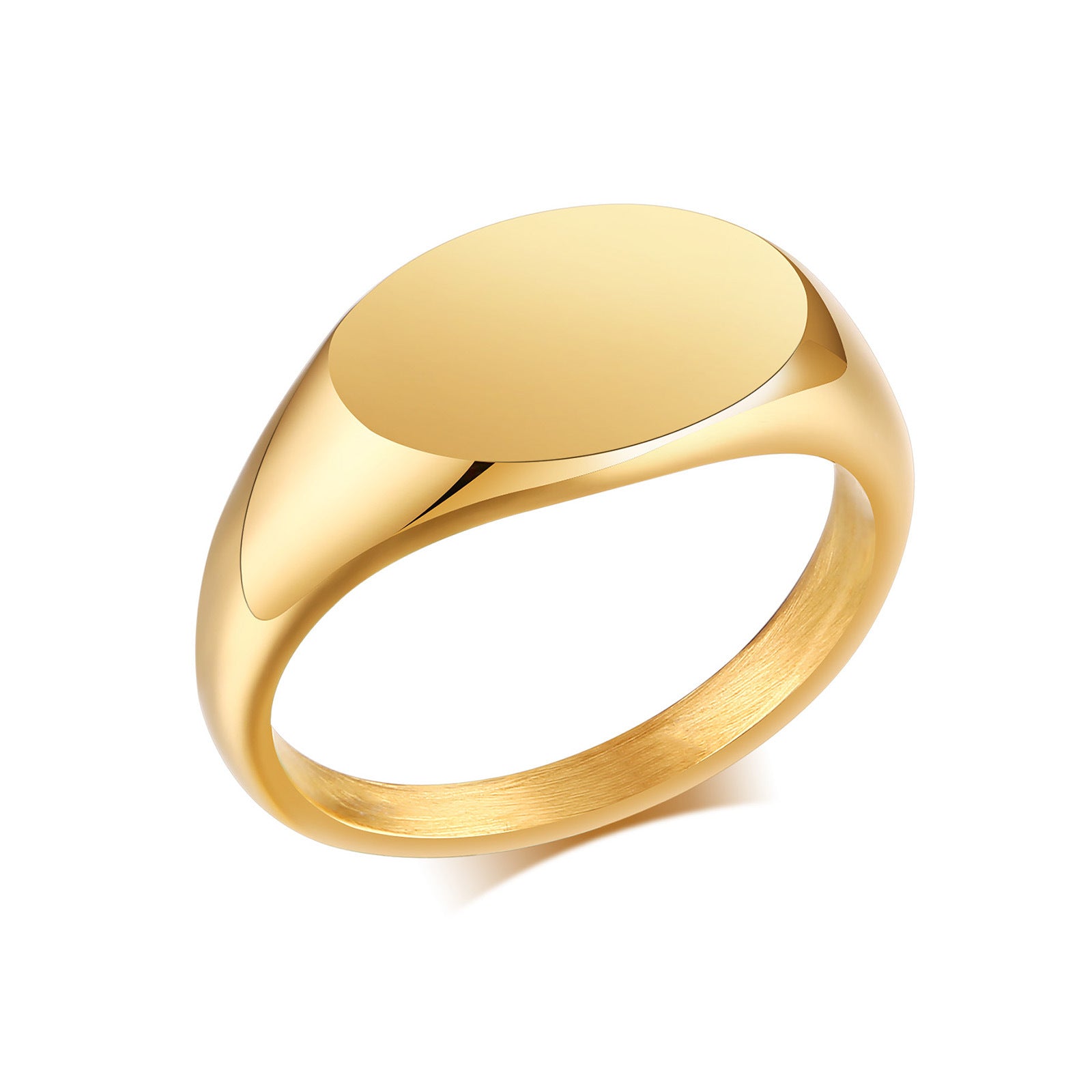 Custom Name Gold Ring