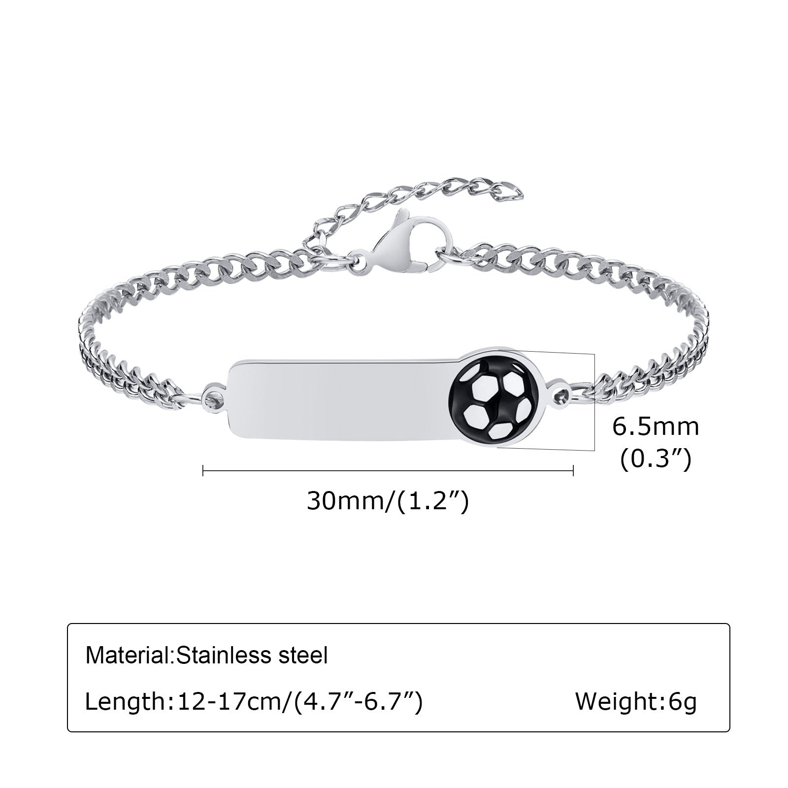 Custom Name Boys Bracelet