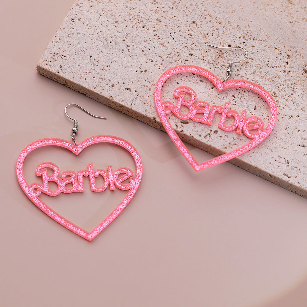 Barbie Heart Earring