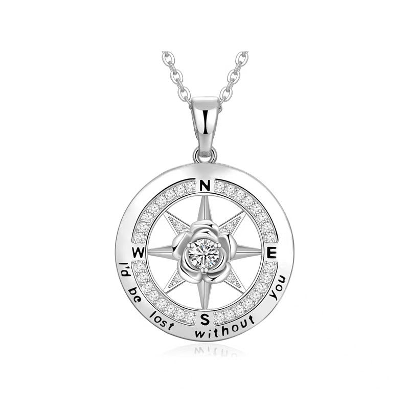 Custom Compass Necklace