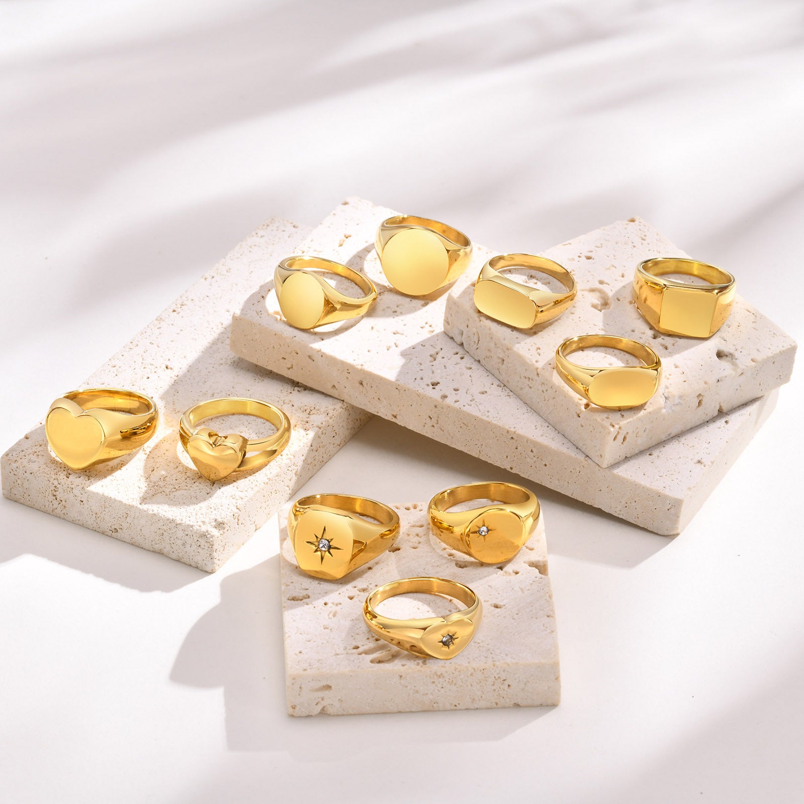 Custom Name Gold Ring