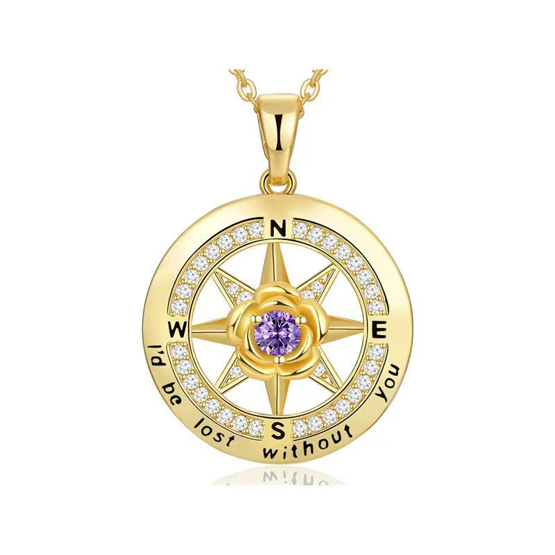 Custom Compass Necklace