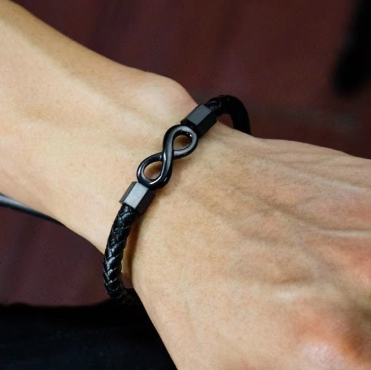 Custom Name Waven Bracelet for Men
