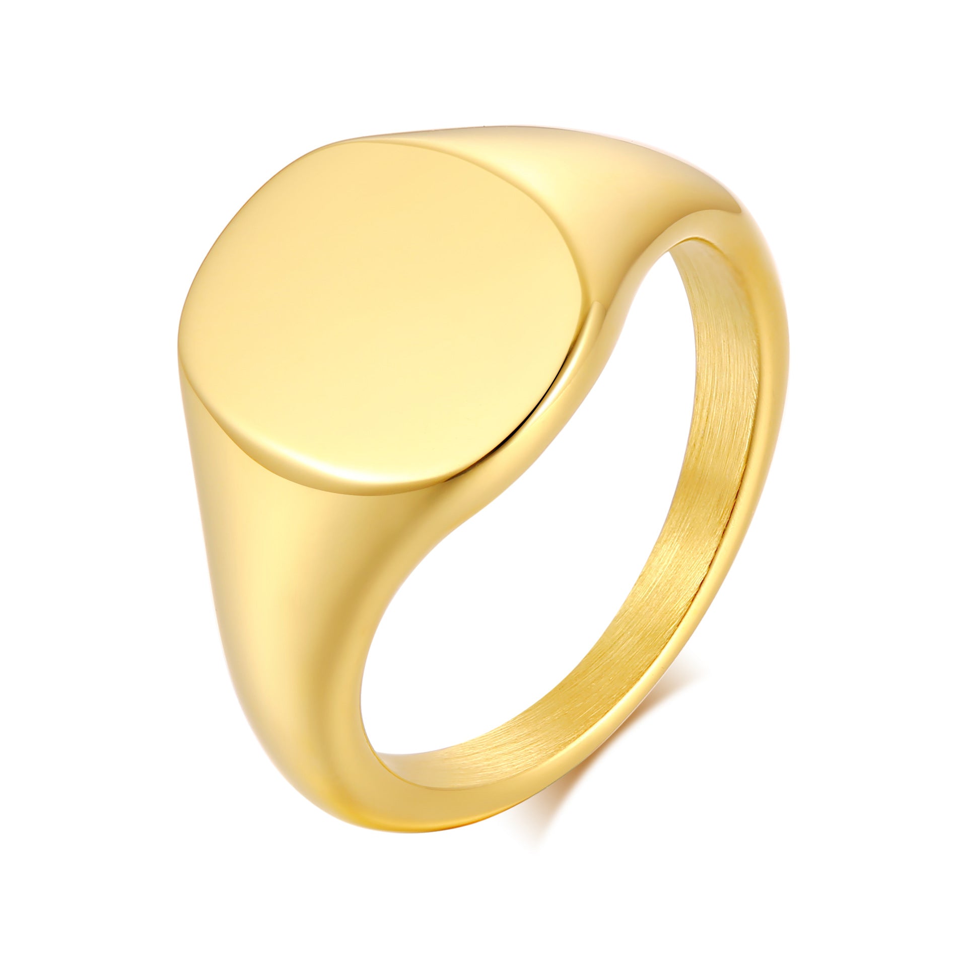 Custom Name Gold Ring