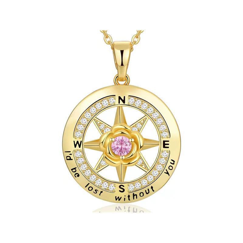 Custom Compass Necklace
