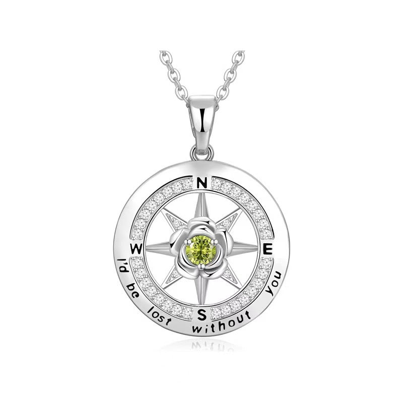 Custom Compass Necklace