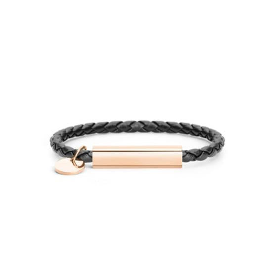 Custom Message Woven Couples Bracelet