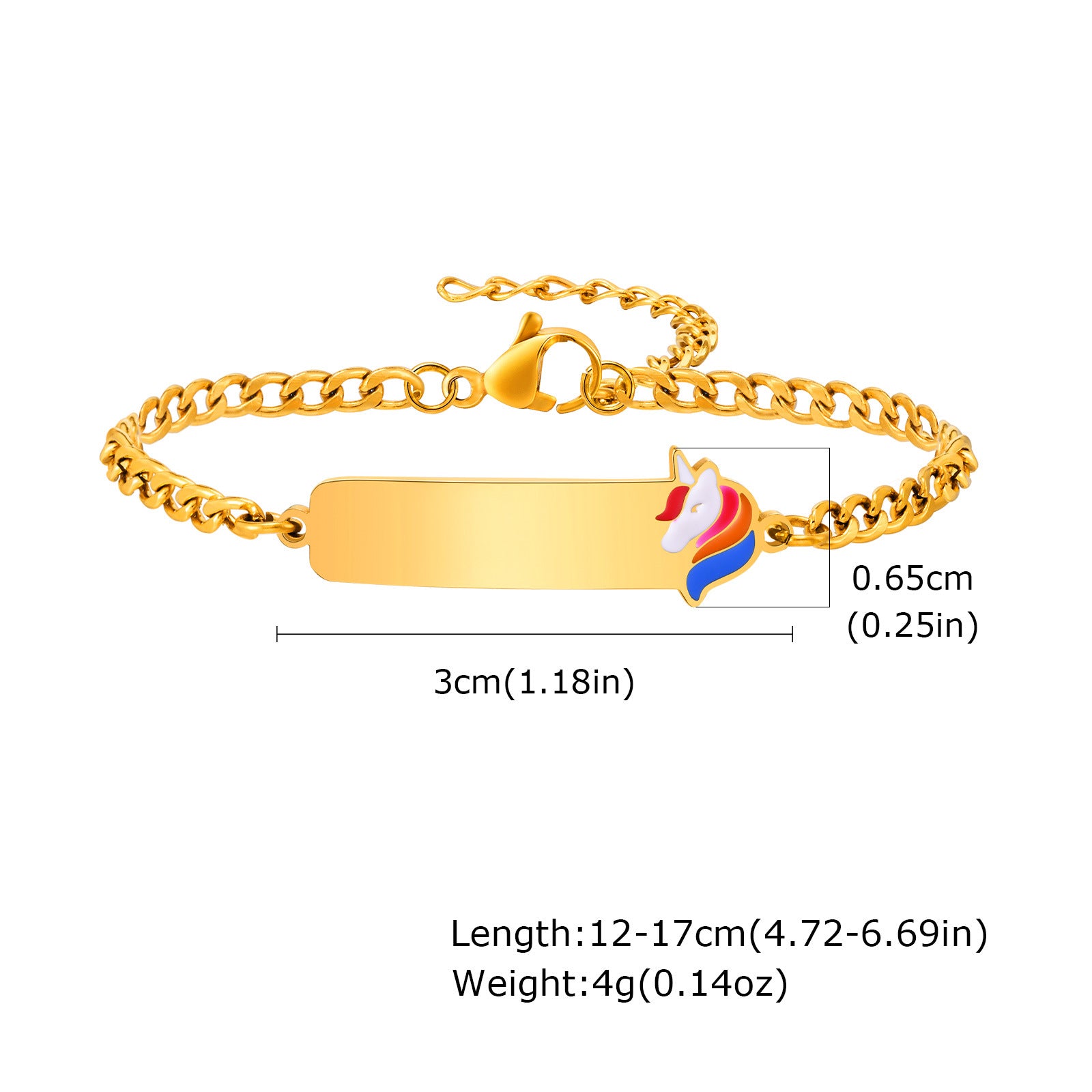 Custom Name Boys Bracelet