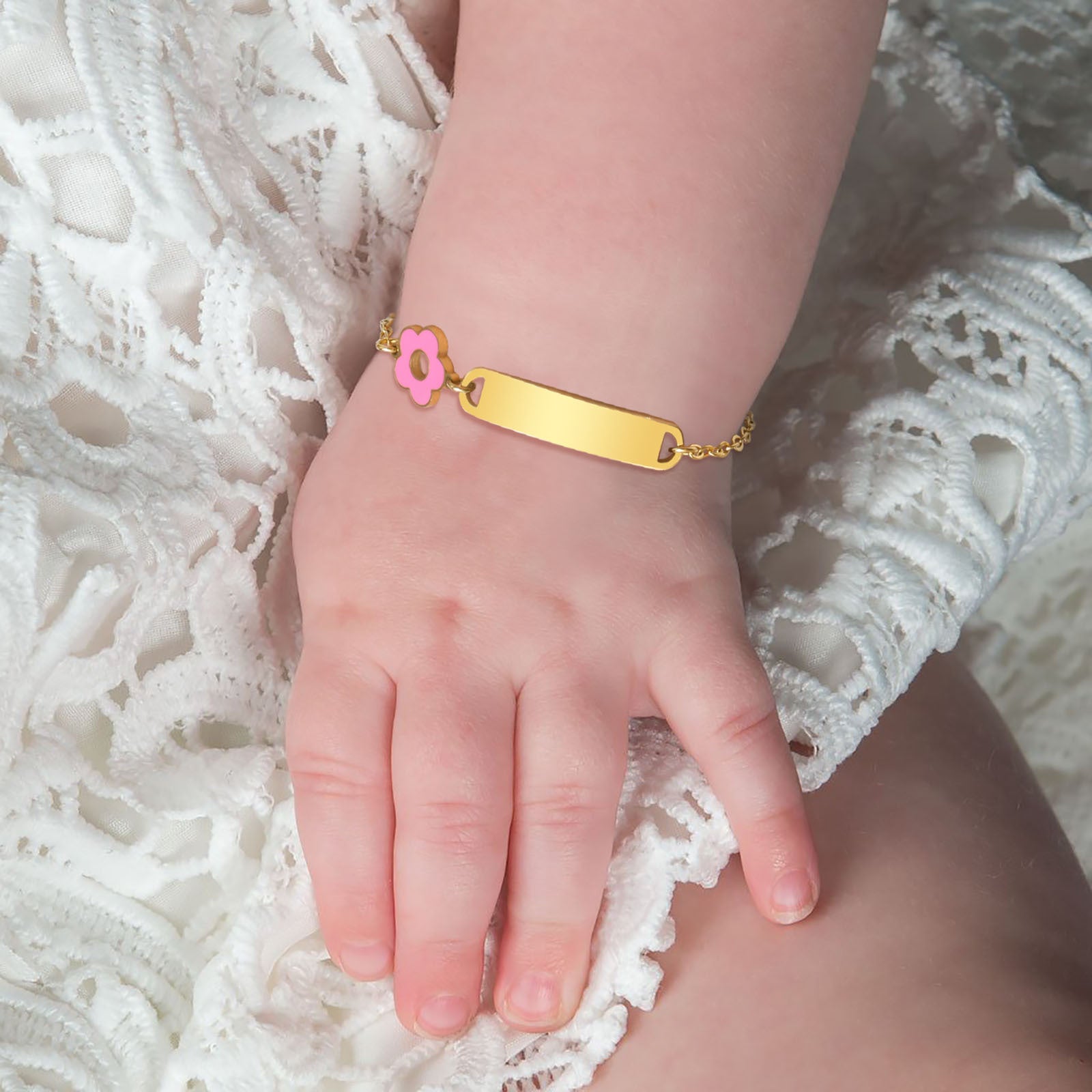 Custom Name Kids Girls Bracelet