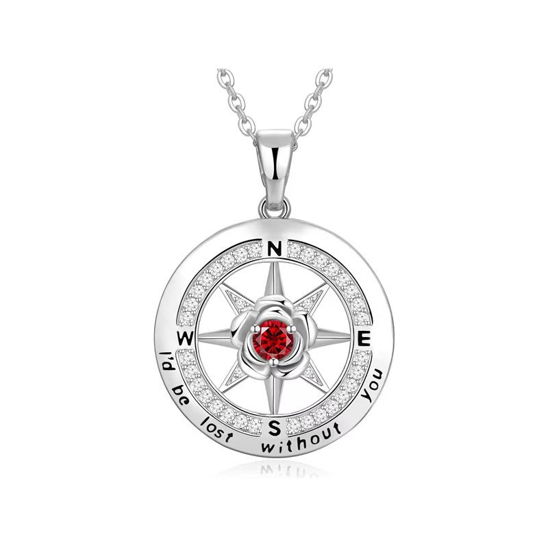 Custom Compass Necklace