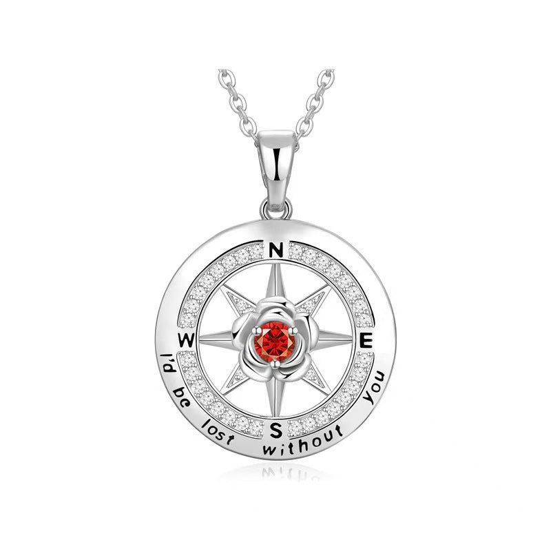 Custom Compass Necklace