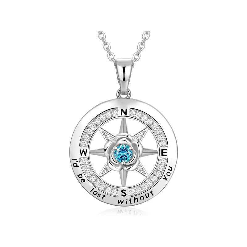 Custom Compass Necklace