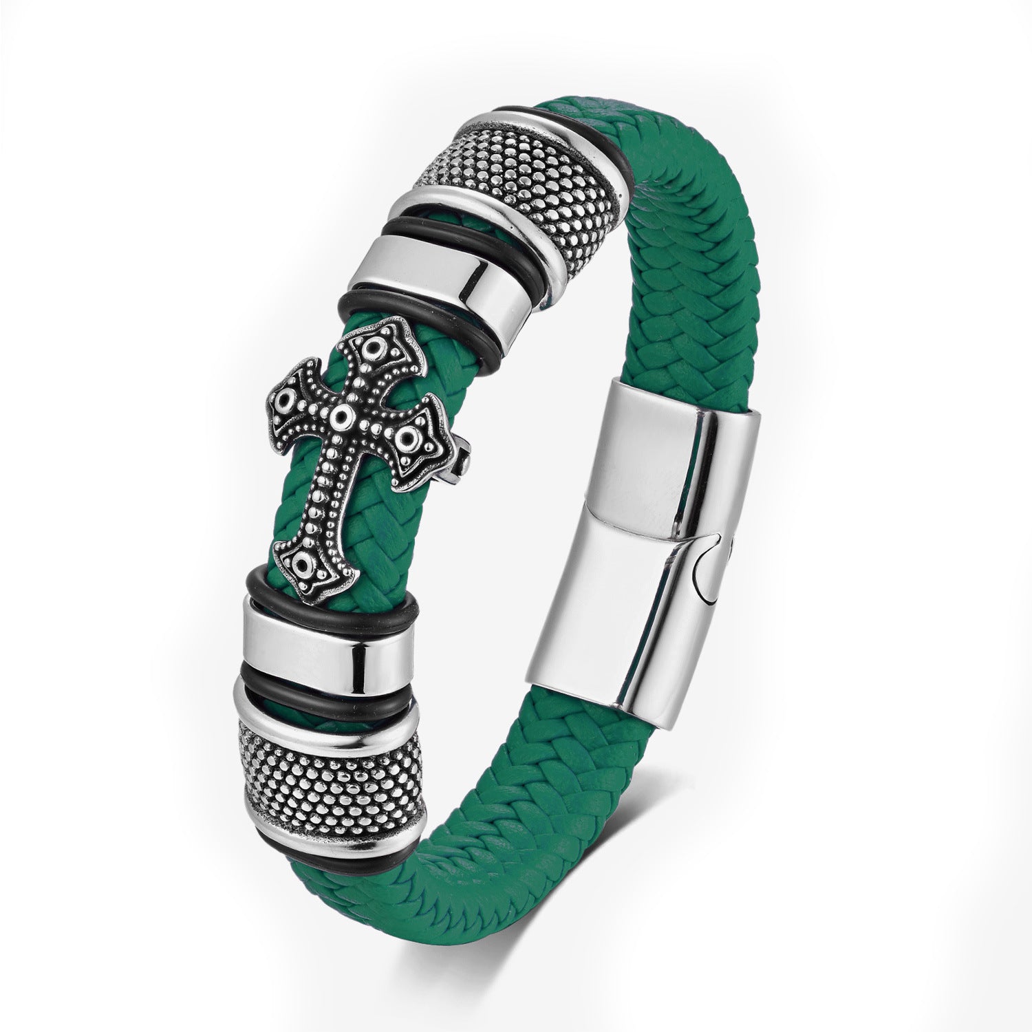 Custom Message Waven Bracelet for Men