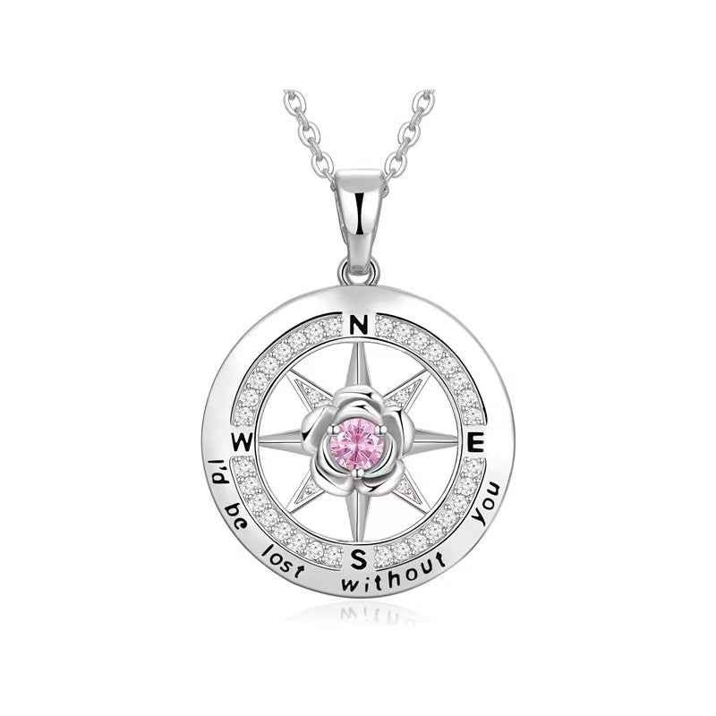 Custom Compass Necklace