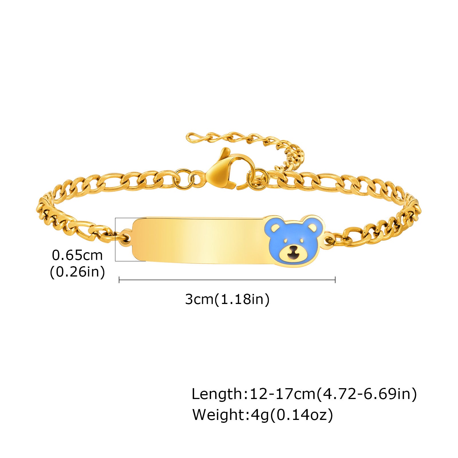 Custom Name Boys Bracelet