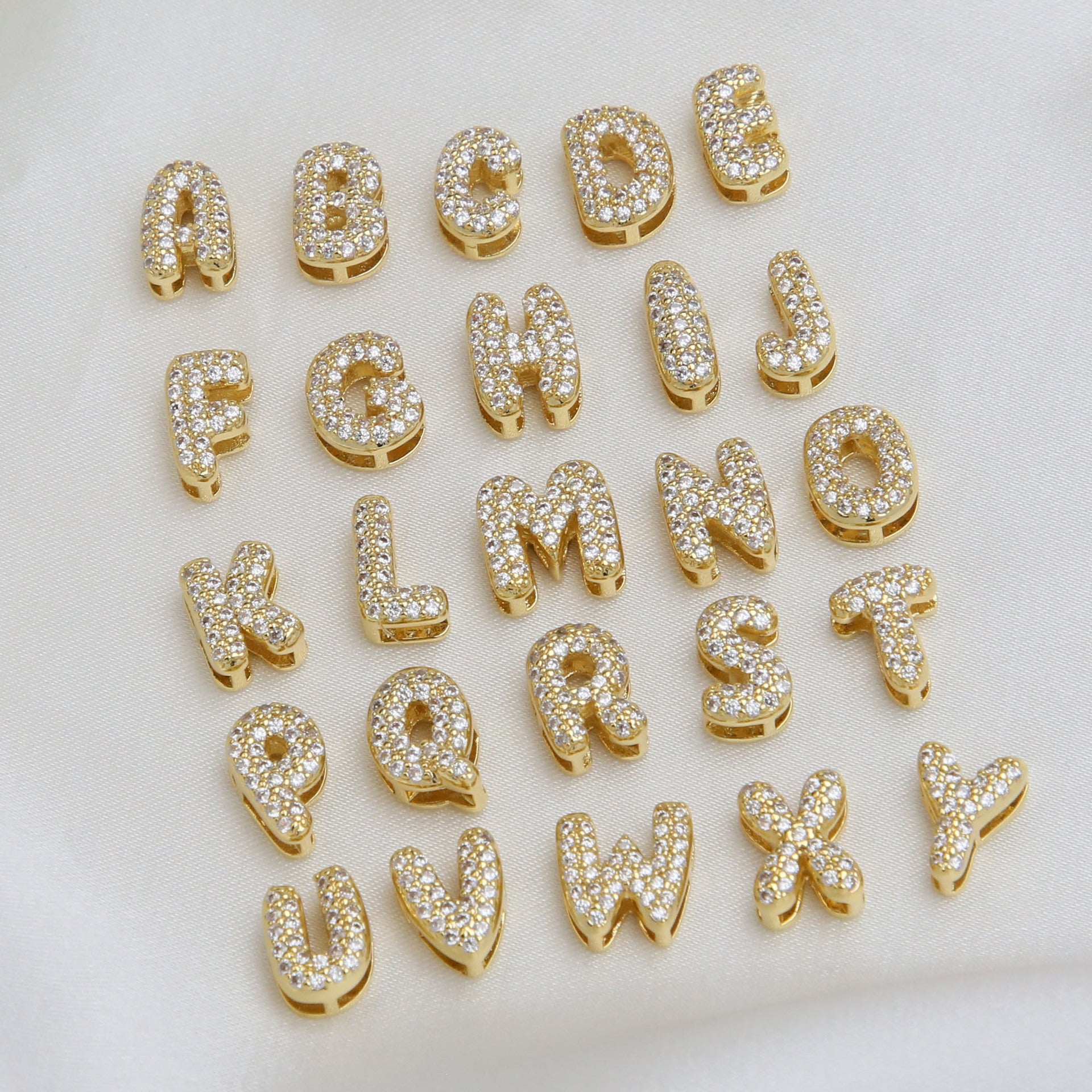 18K Plated Brass Letter Necklace