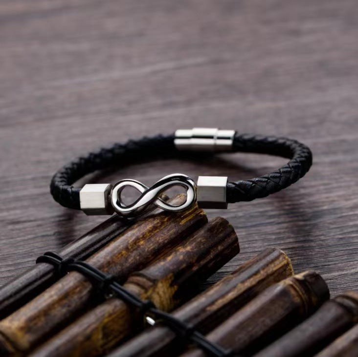 Custom Name Waven Bracelet for Men